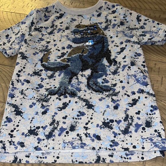Sequins TRex🦖 🦖 Tee Shirt 👕 - Picture 1 of 17